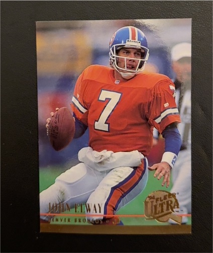 1994 Fleer Ultra #86 John Elway — front