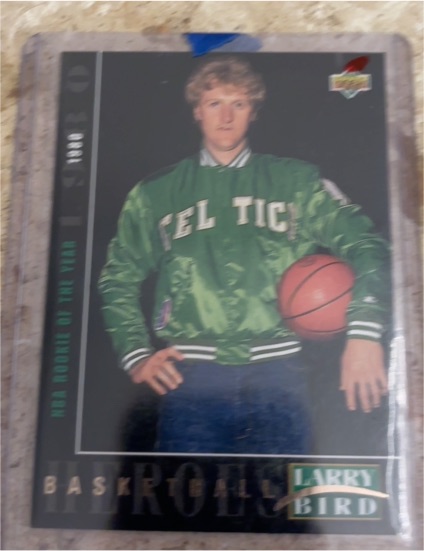 1992-93 Upper Deck Basketball Heroes #20 Larry Bird — front