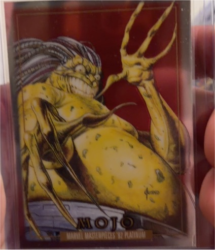 2024 Upper Deck Marvel Masterpieces '92 Platinum #53 Mojo — front