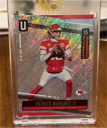 2019 Panini Unparalleled #15 Patrick Mahomes II — front