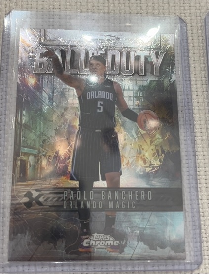 2025-26 Topps Chrome #BD-14 Paolo Banchero Ball of Duty — front