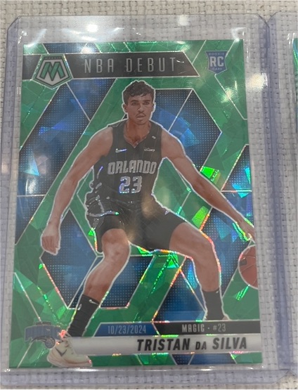 2024-25 Panini Mosaic NBA Debut #266 Tristan Da Silva — front