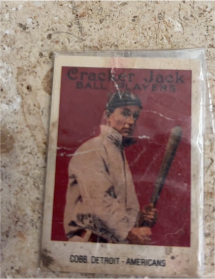1915 Cracker Jack #30 Ty Cobb — front