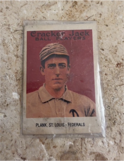 1993 Cracker Jack 1915 #6 Edward S. Plank — front