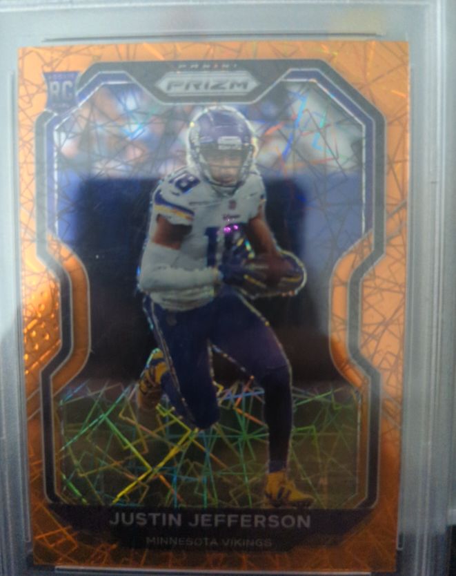 2020 Panini Prizm #398 Justin Jefferson — front