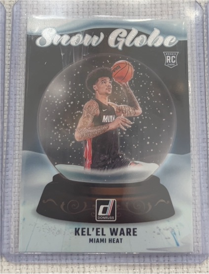 2024-25 Donruss Snow Globe #35 Kel'el Ware — front