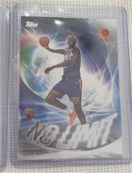2025-26 Topps #NL-10 Khaman Maluach No Limit — front