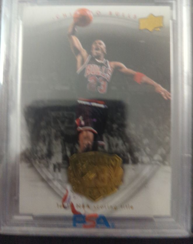 2009-10 Upper Deck MJ Legacy Collection Gold #69 Michael Jordan — front