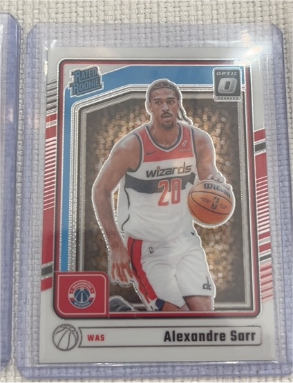 2024-25 Donruss Optic #276 Alexandre Sarr — front