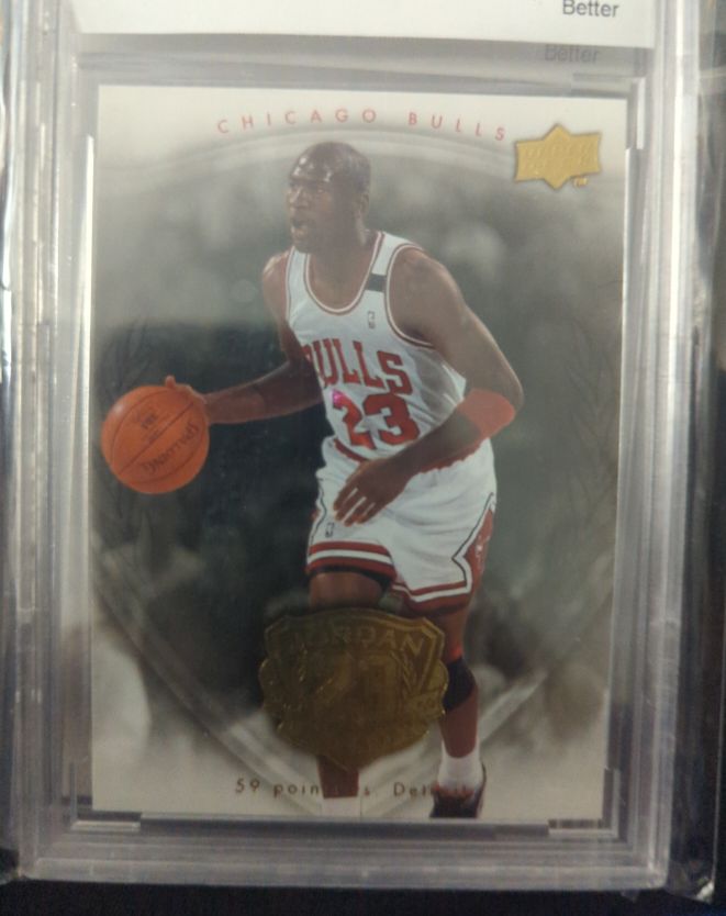 2009-10 Upper Deck MJ Legacy Collection Gold #60 Michael Jordan — front
