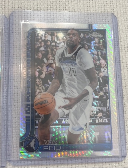2025-26 Topps Chrome #156 Naz Reid — front
