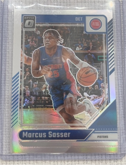 2024-25 Donruss Optic #202 Marcus Sasser — front