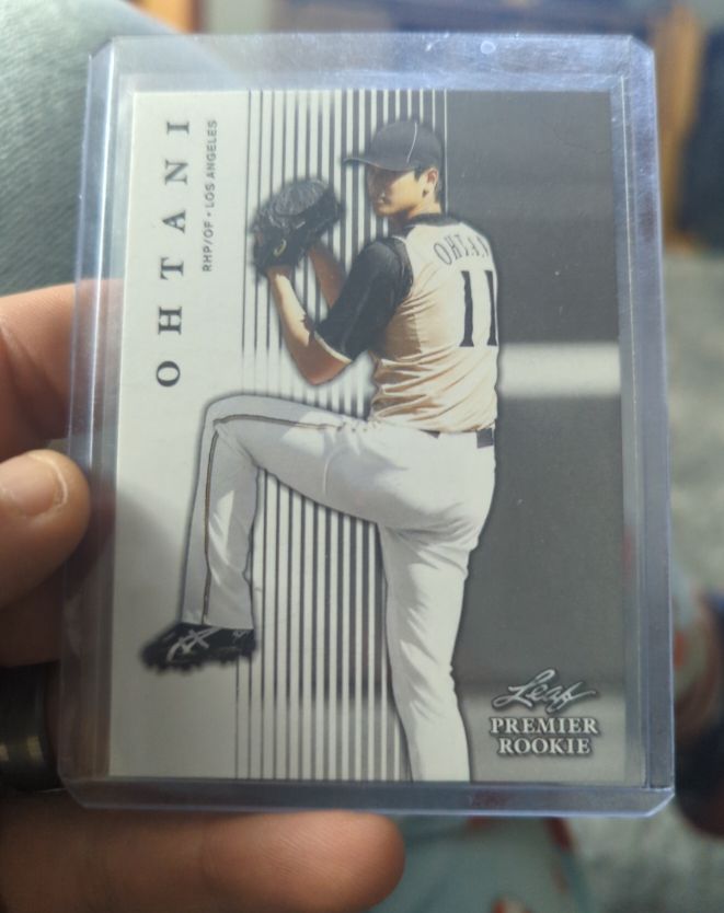2018 Leaf Premier Rookies #PR-03 Shohei Ohtani Rookie — front