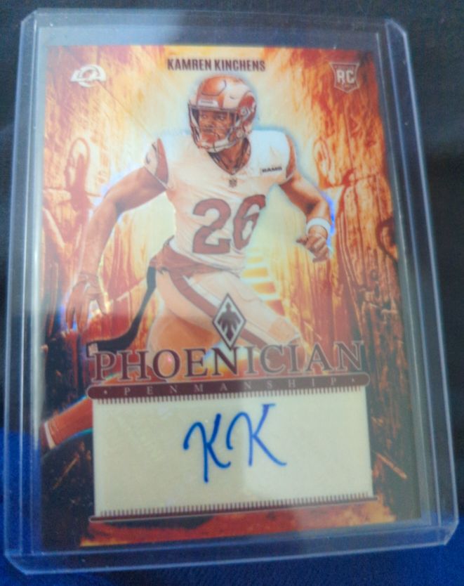 2024 Panini Phoenix Phoenician Penmanship #PRP-KKS Kamren Kinchens Rookie Card — front