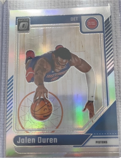 2024-25 Panini Donruss Optic #89 Jalen Duren — front