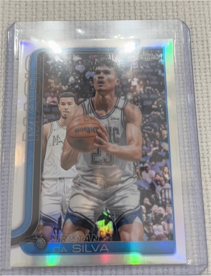 2025-26 Topps Chrome #173 Tristan Da Silva — front