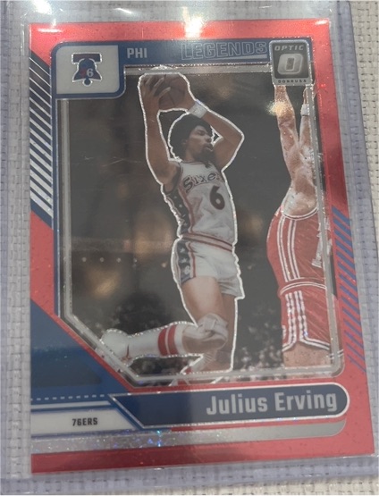2024-25 Donruss Optic #232 Julius Erving — front