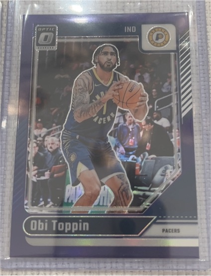 2024-25 Donruss Optic #149 Obi Toppin — front