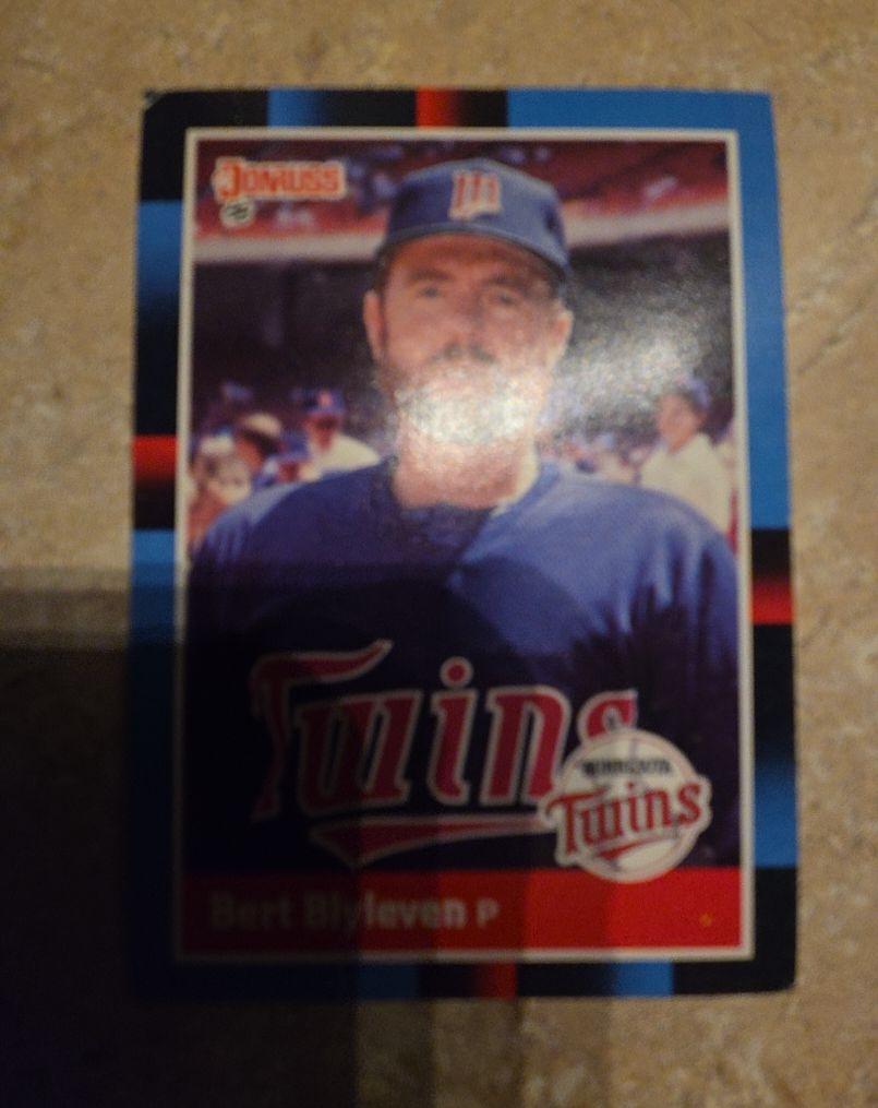 1988 Donruss #71 Bert Blyleven — front