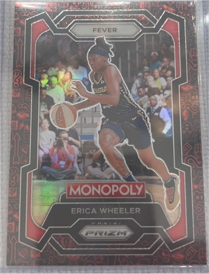 2024 Panini Prizm Monopoly WNBA #44 Erica Wheeler — front
