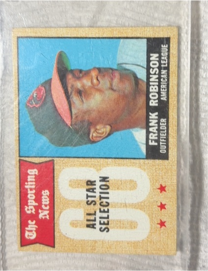 1968 Topps #373 Frank Robinson — front