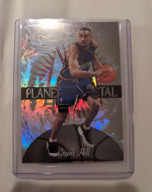 1997-98 Metal Universe #11PM Grant Hill Planet Metal — front