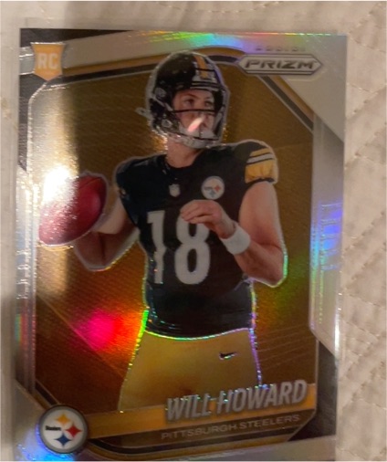 2025 Panini Prizm #435 Will Howard — front