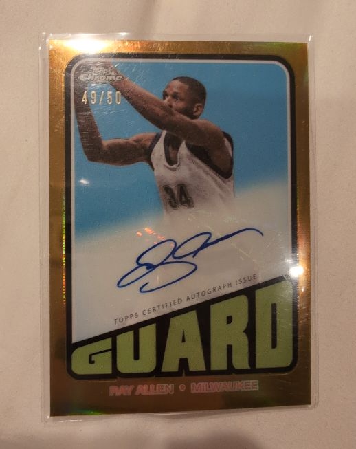 2023-24 Topps Chrome 1972 Topps #TA-RA Ray Allen — front