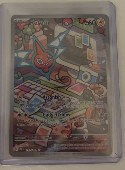 2023 Pokémon TCG Destined Rivals #197 Rotom — front