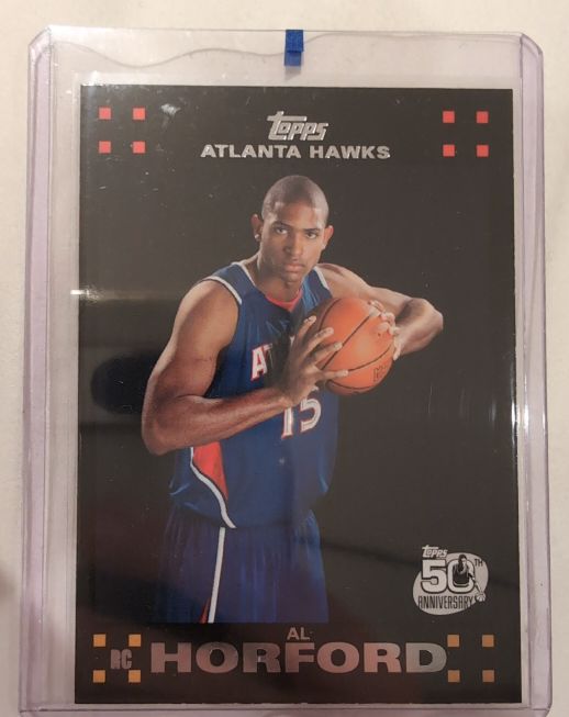 2007-08 Topps #113 Al Horford Rookie Card — front