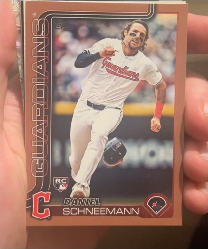 2025 Topps Series 2 #574 Daniel Schneemann — front