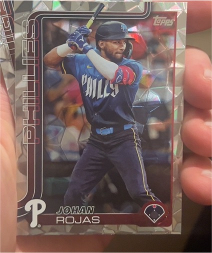 2025 Topps Series 2 #469 Johan Rojas — front
