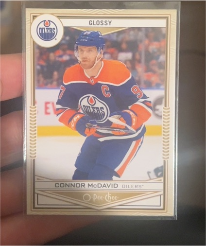 2024-25 Upper Deck O-Pee-Chee Glossy #OG-22 Connor McDavid — front