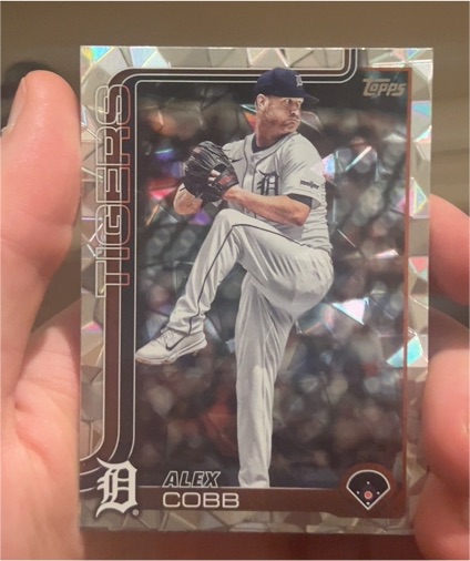 2025 Topps Series 2 #363 Alex Cobb — front