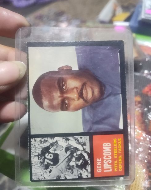 1962 Topps #133 Gene Lipscomb — front