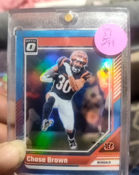 2024 Panini Donruss Optic #41 Chase Brown — front