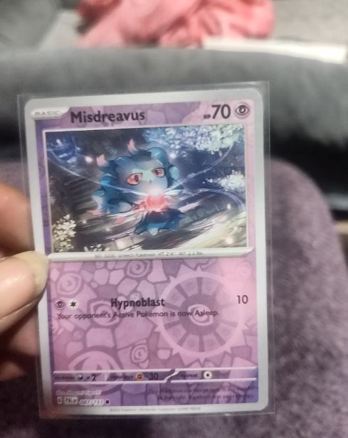 2023 Pokémon SV02: Paldea Evolved #87 Misdreavus — front