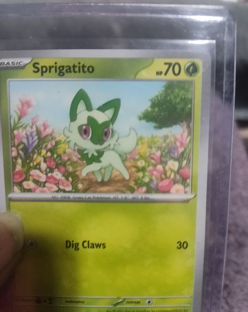 2023 Pokémon TCG Scarlet & Violet #13 Sprigatito — front
