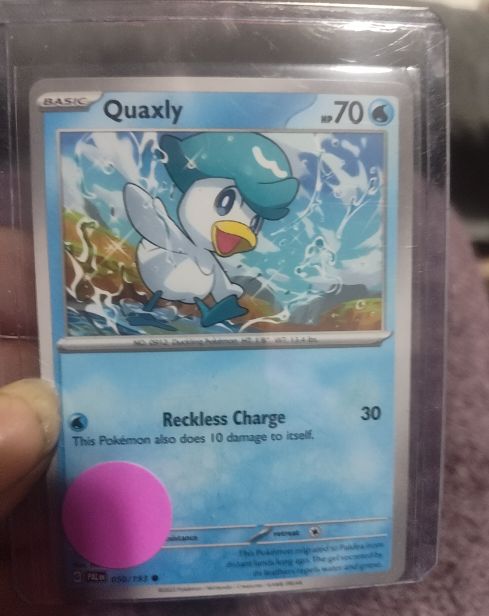 2024 Pokémon Trick or Trade #50 Quaxly — front