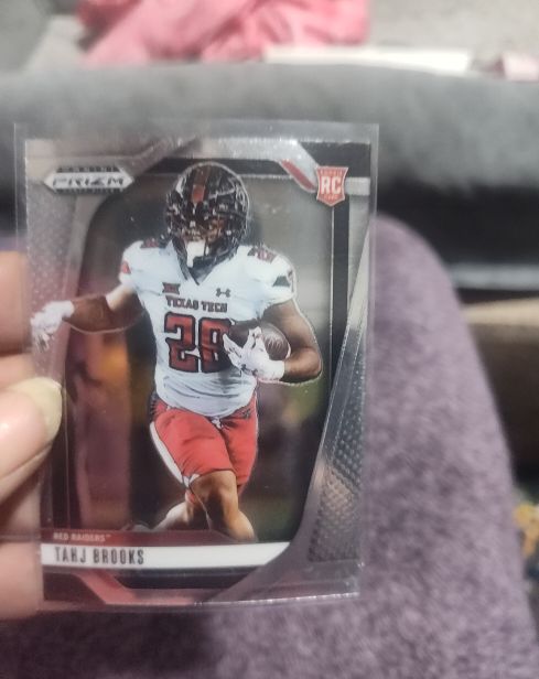2025 Panini Prizm Draft Picks #134 Tahj Brooks — front