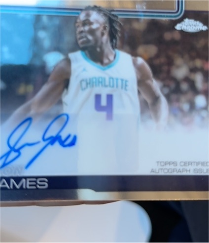 2025-26 Topps Chrome #TCAR-SJ Sion James — front