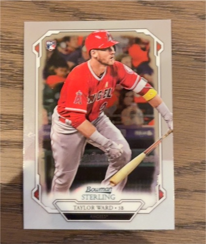 2019 Bowman Sterling #BSR-77 Taylor Ward — front