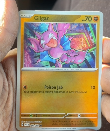 2025 Pokémon ME02 Phantasmal Flames #049 Gligar — front
