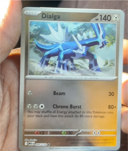 2025 Pokémon Mega Evolutions #95 Dialga — front