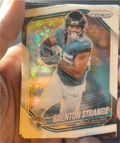 2025 Panini Prizm #136 Brenton Strange — front