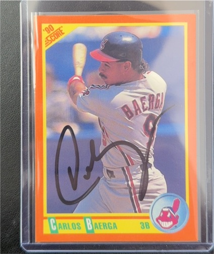 1990 Score Rookie & Traded #74T Carlos Baerga — front