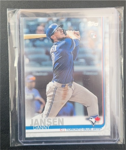 2019 Topps #67 Danny Jansen Rookie Card — front