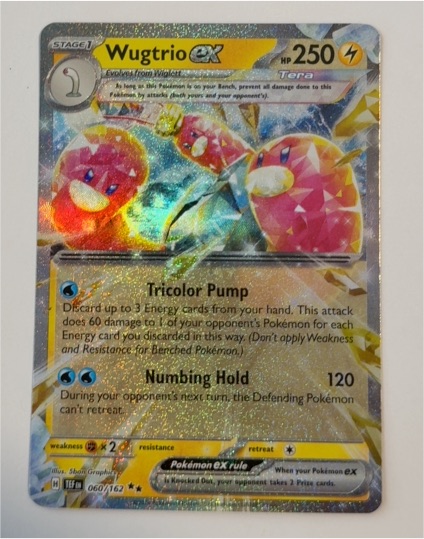 2015 Pokémon TCG Sv05: Temporal Forces #060 Wugtrio ex — front