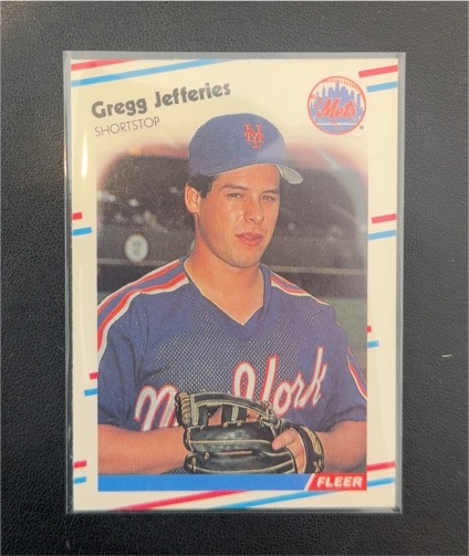 1988 Fleer #137 Gregg Jefferies — front
