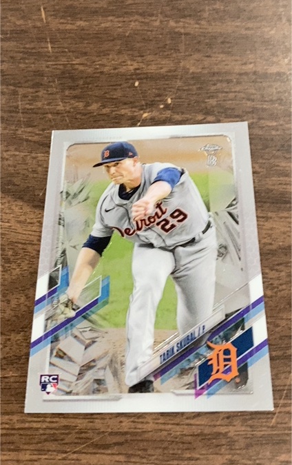 2021 Topps Chrome #103 Tarik Skubal — front